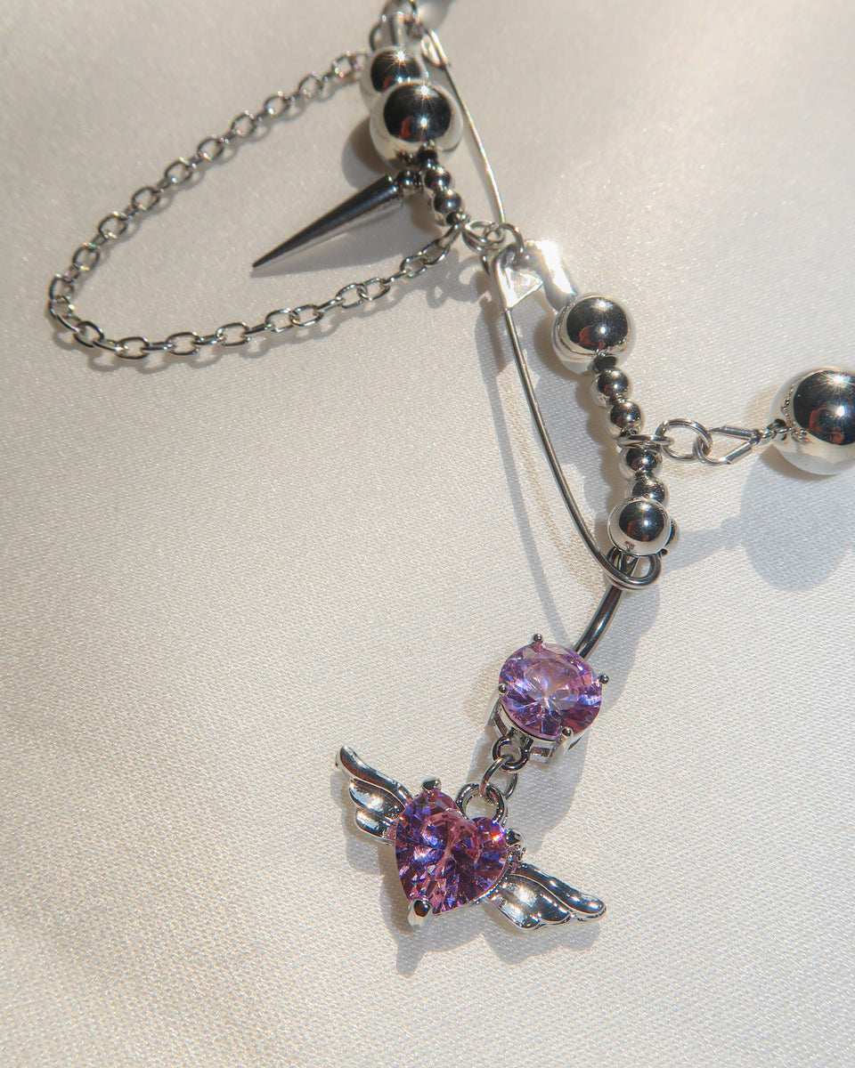 Heart Belly Necklace – KILL AKIRA