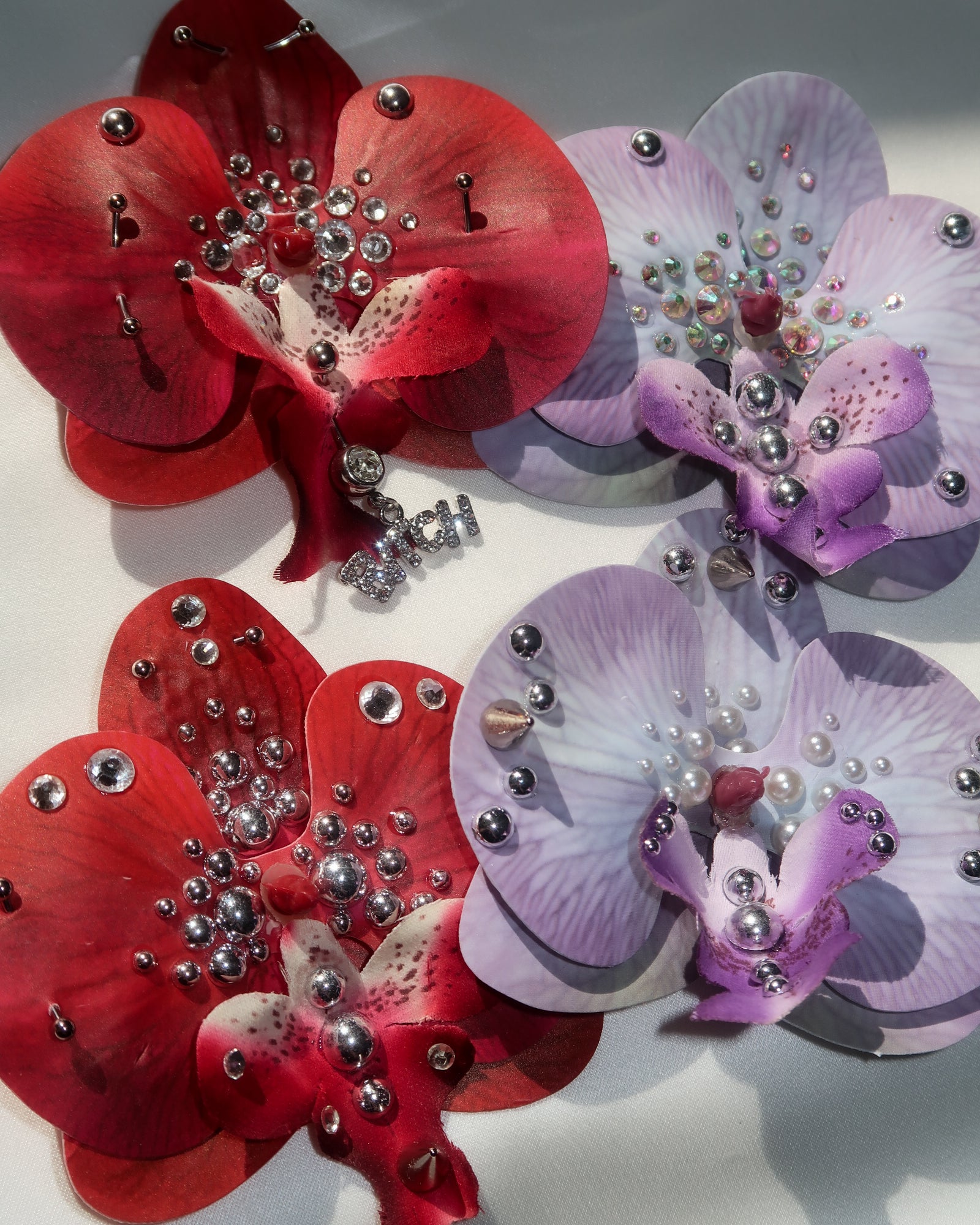 Orchid Dream Hair Clip - lilac