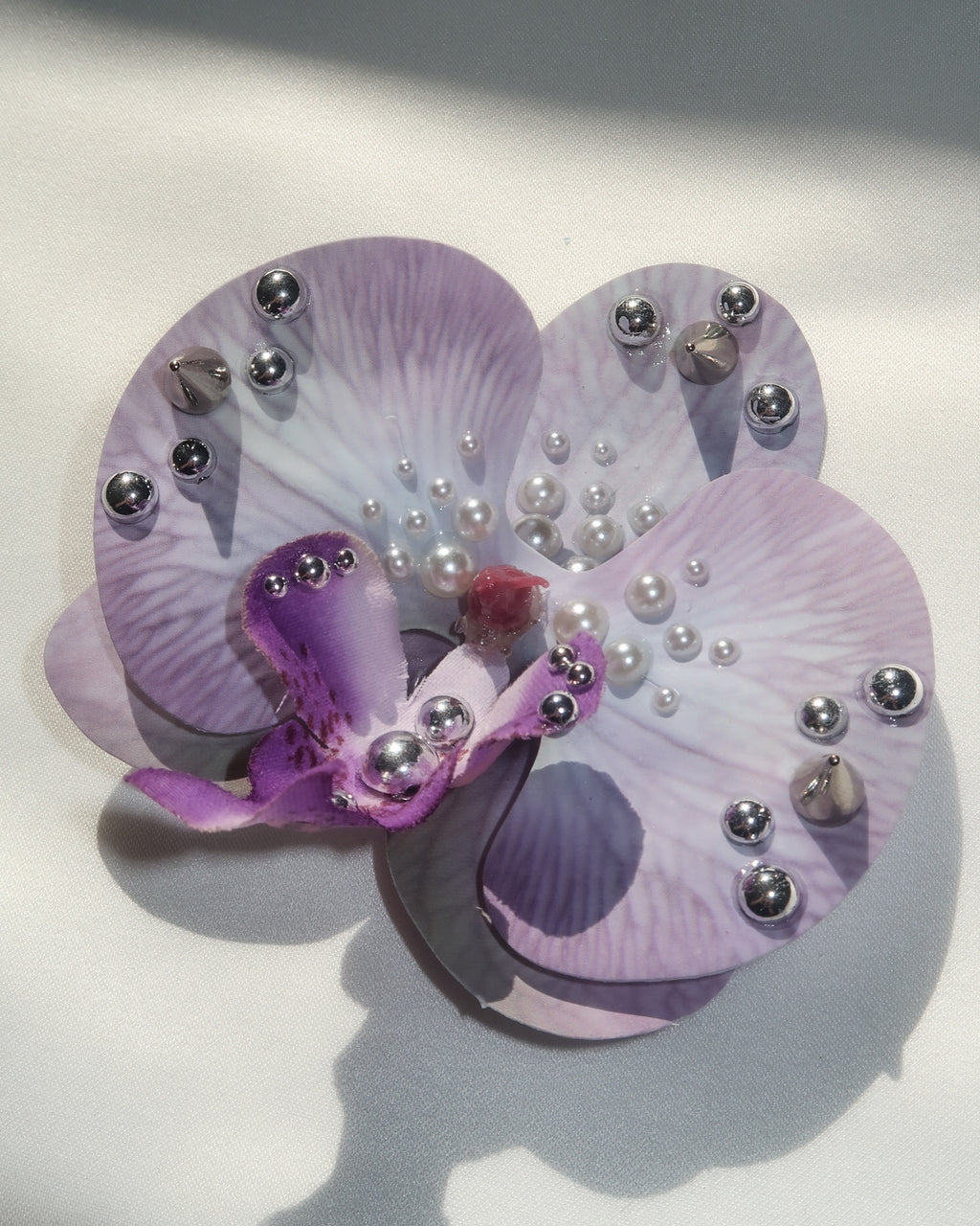 Orchid Dream Hair Clip - lilac