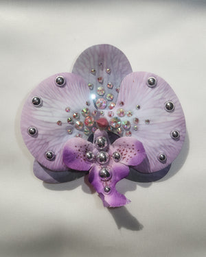 Orchid Dream Hair Clip - lilac multi