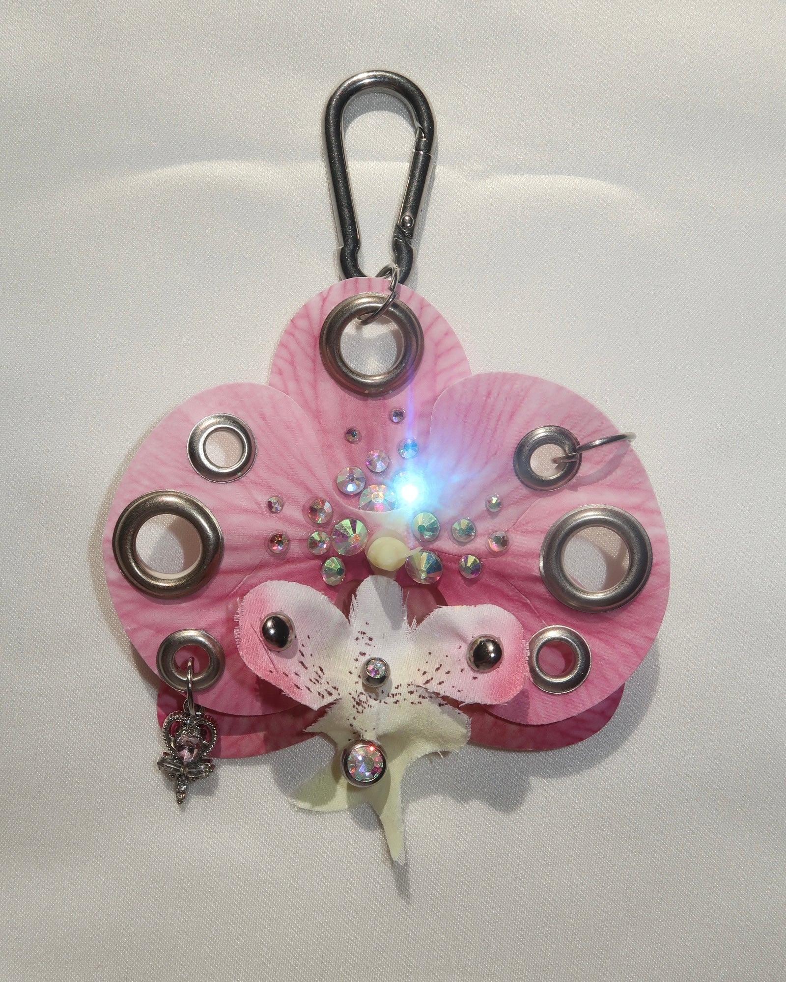 PINK MAGICAL ORCHID Keychain