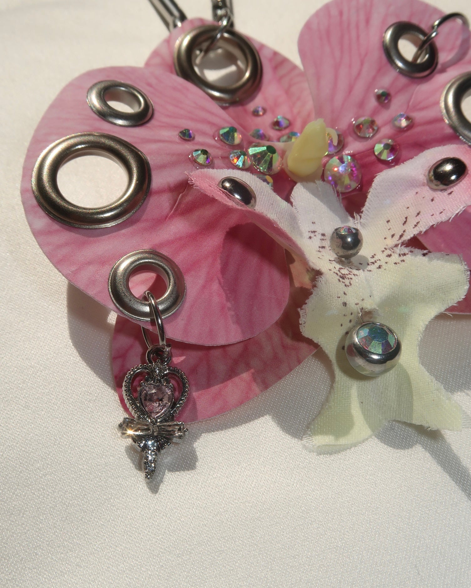 PINK MAGICAL ORCHID Keychain