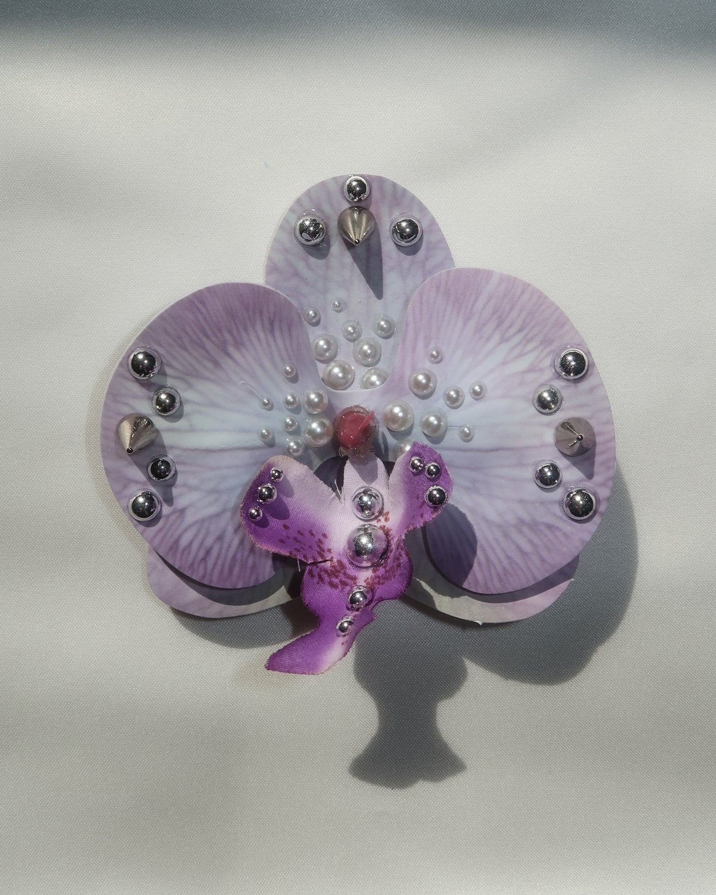 Orchid Dream Hair Clip - lilac