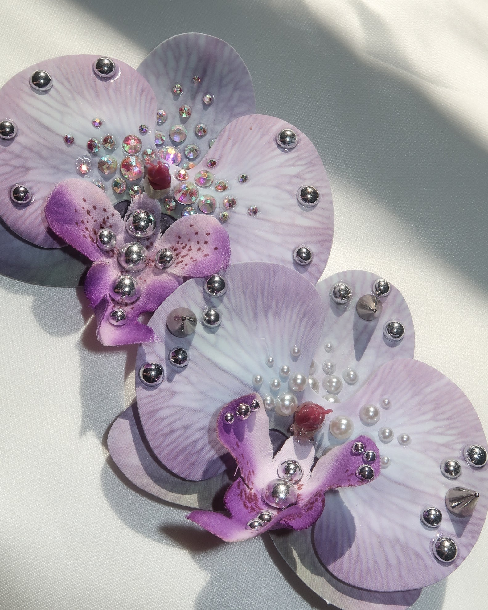 Orchid Dream Hair Clip - lilac multi