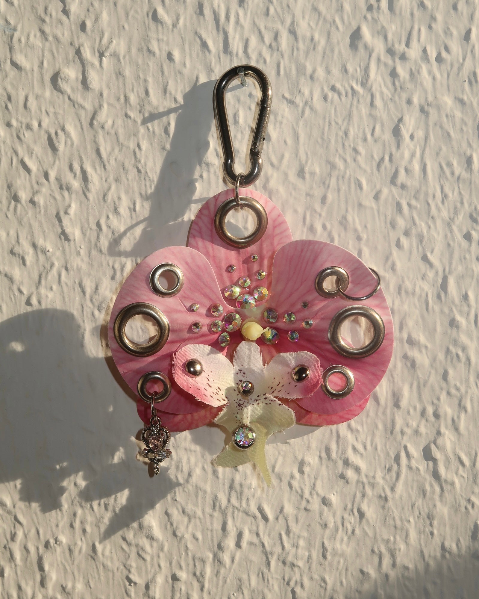 PINK MAGICAL ORCHID Keychain