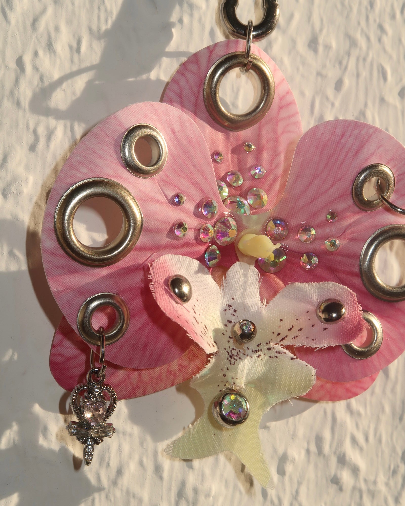 PINK MAGICAL ORCHID Keychain