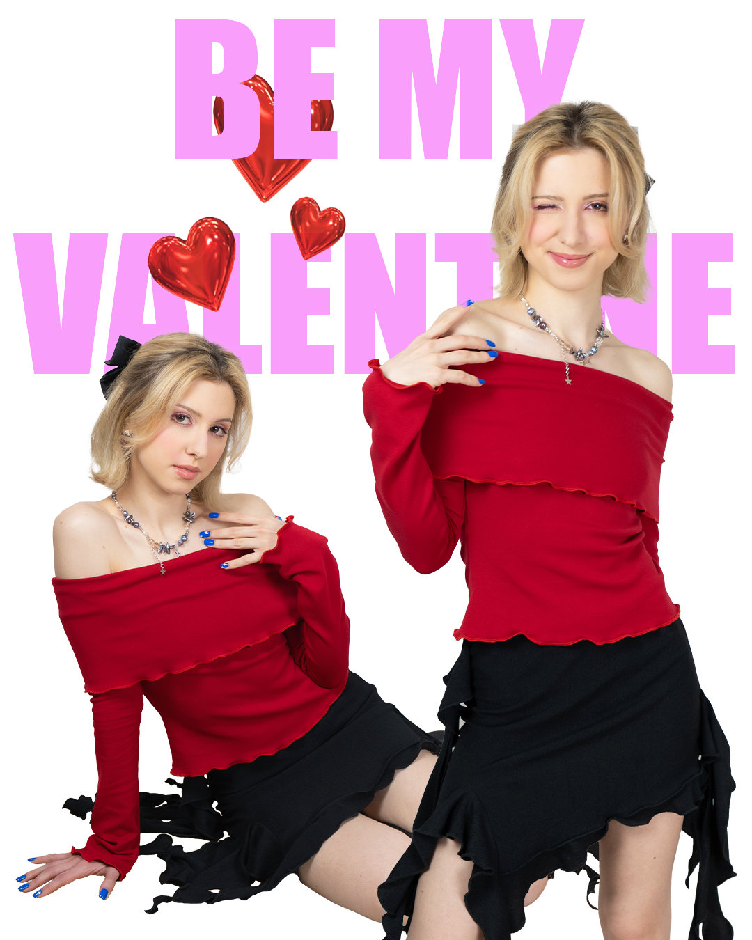 PAOLA Off Shoulder Longsleeve