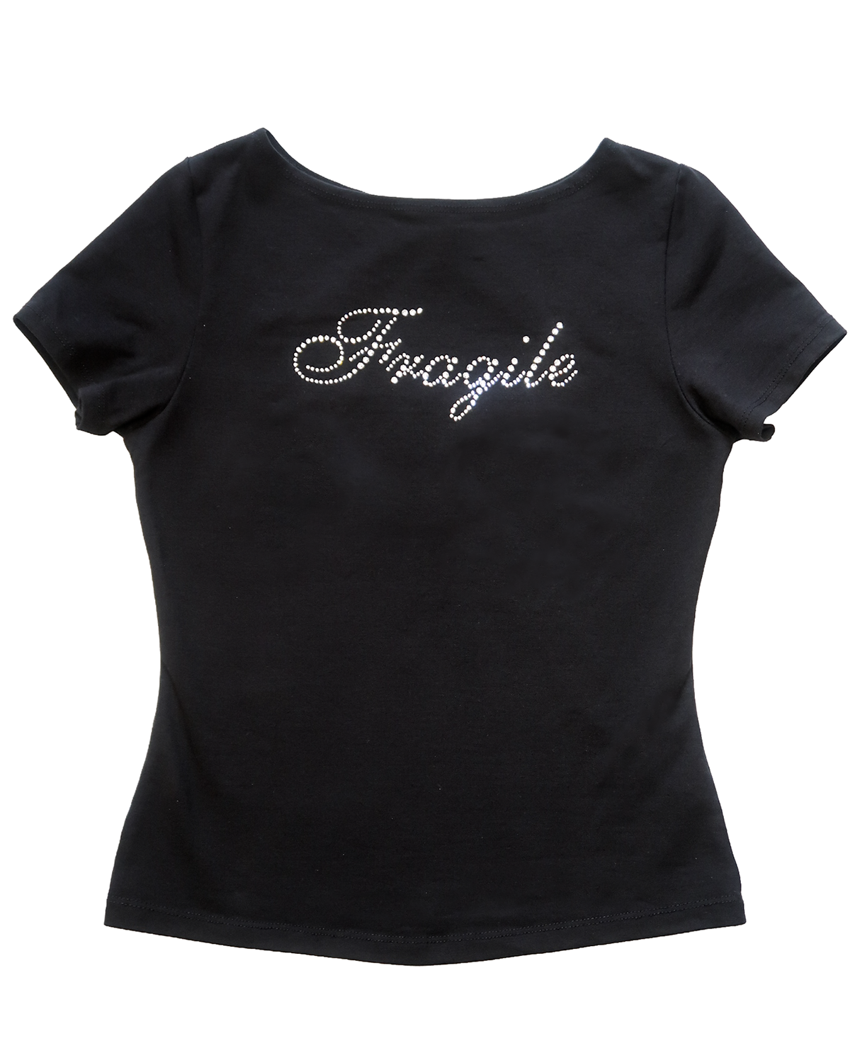 Fragile Top - black