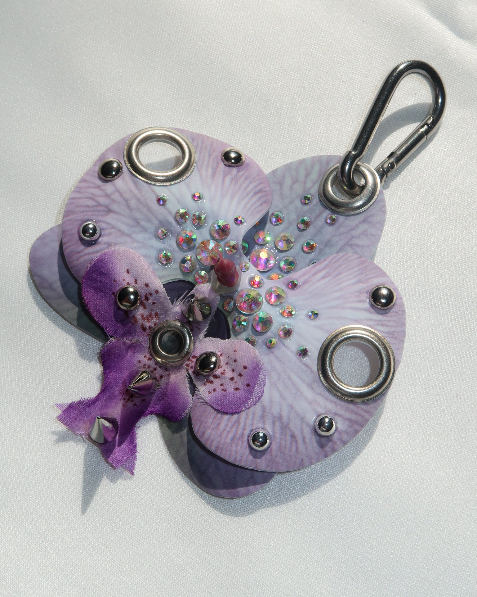 LILAC ORCHID Keychain