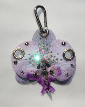 LILAC ORCHID Keychain