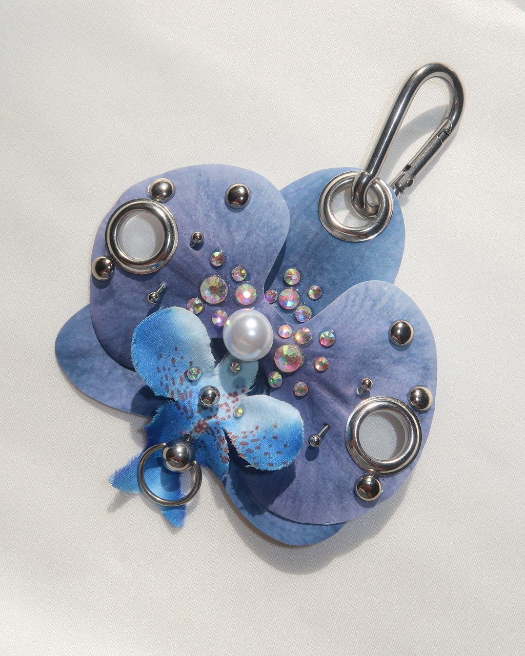 BLUE ORCHID Keychain