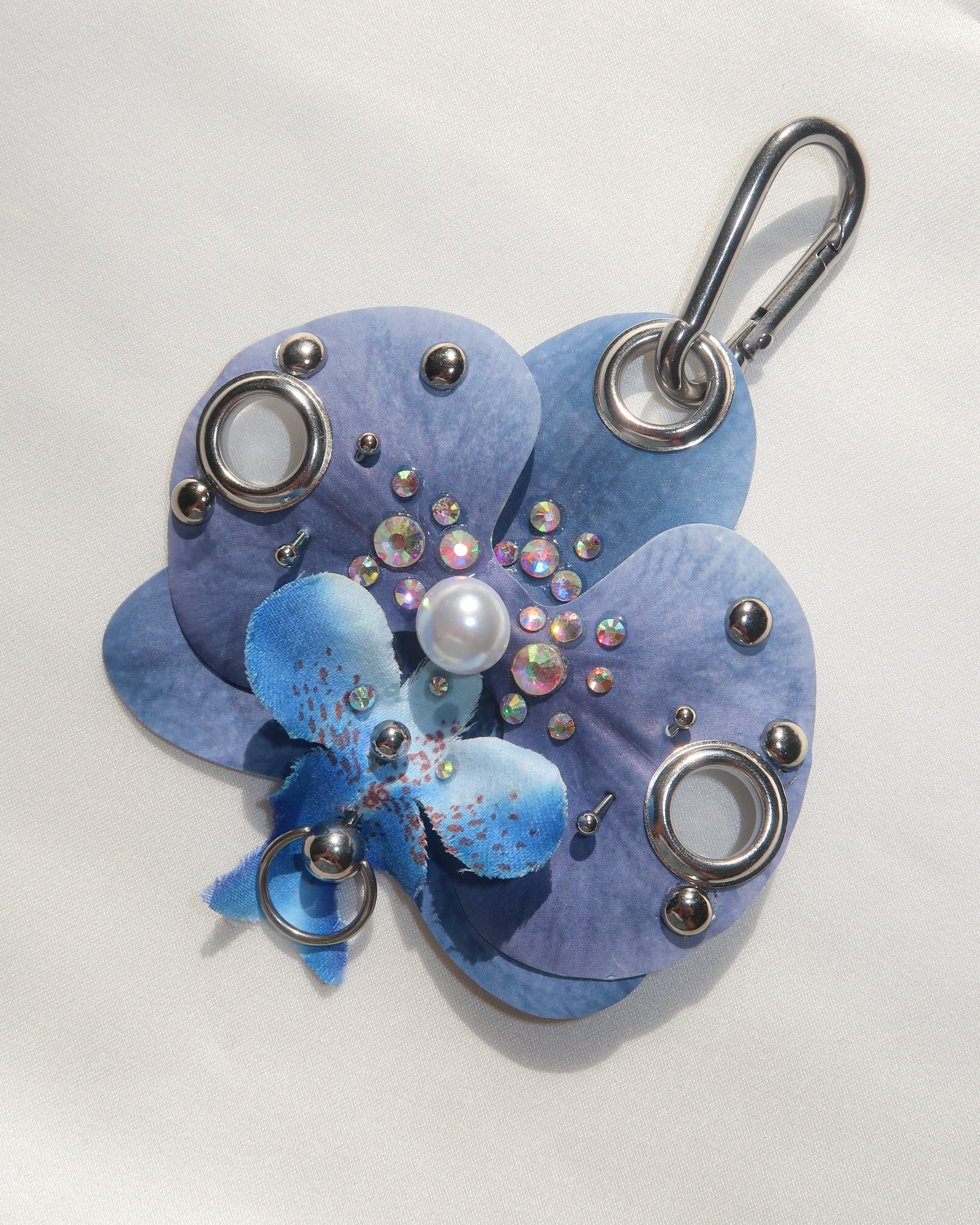 BLUE ORCHID Keychain