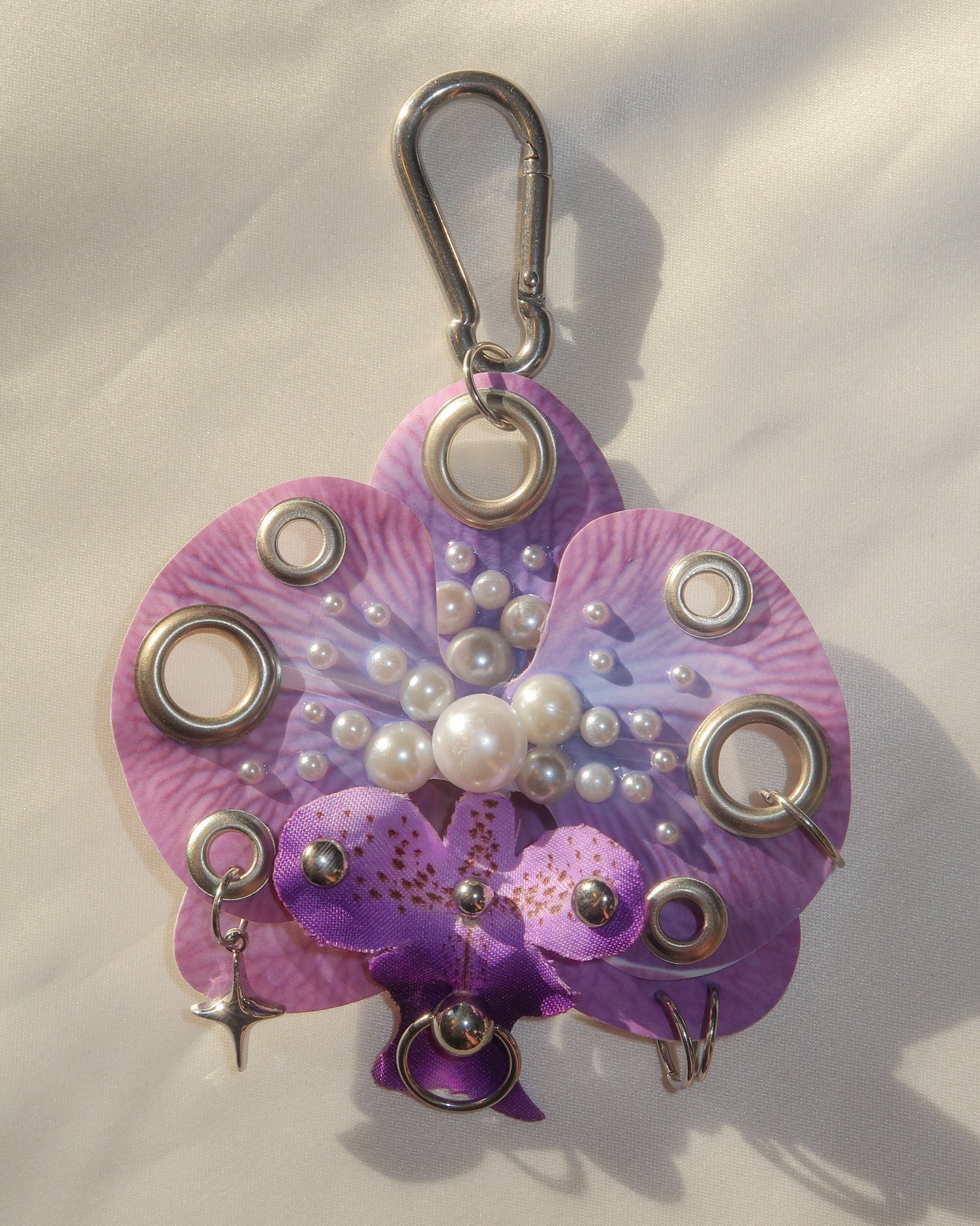 PURPLE CRUSH ORCHID Keychain