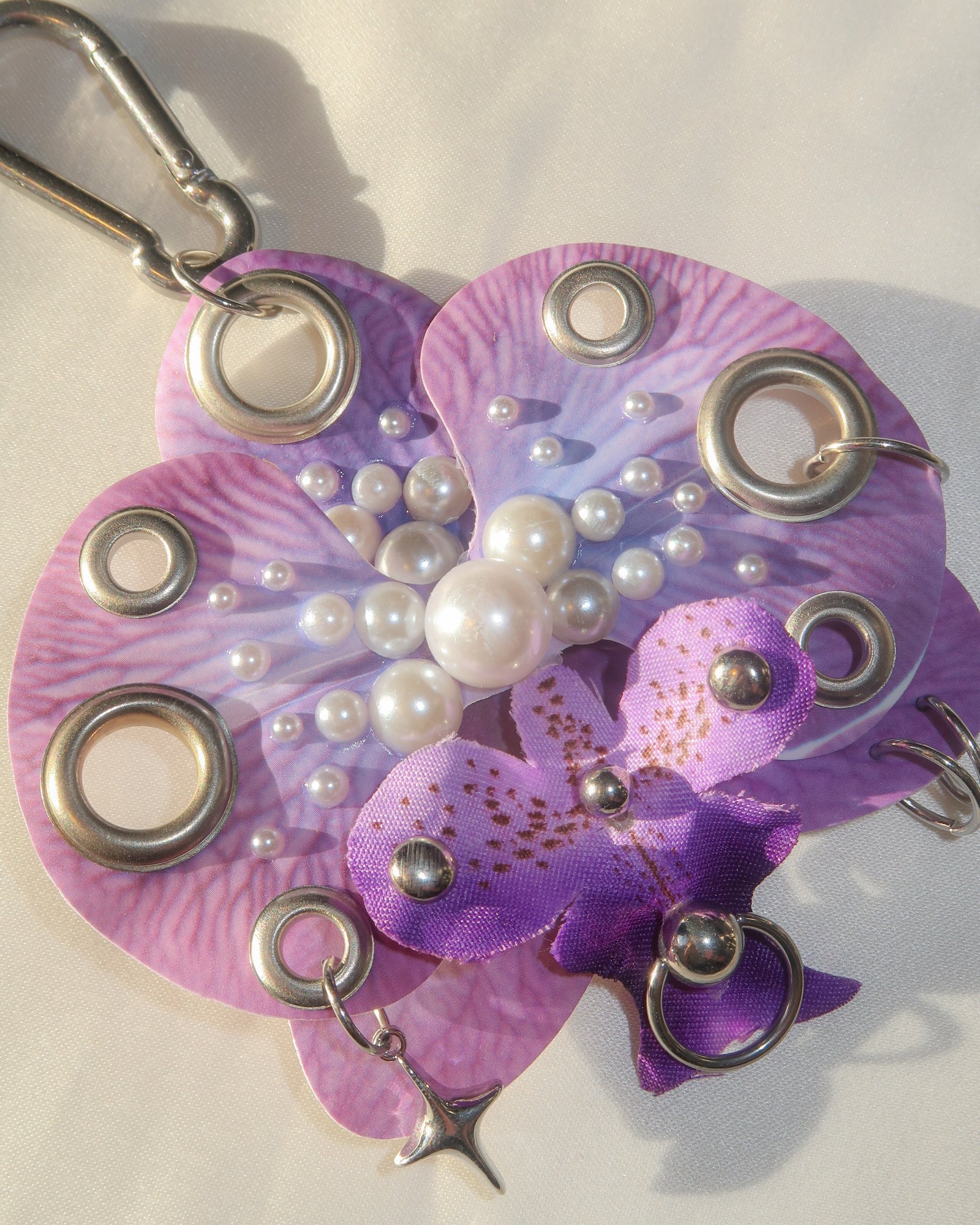 PURPLE CRUSH ORCHID Keychain