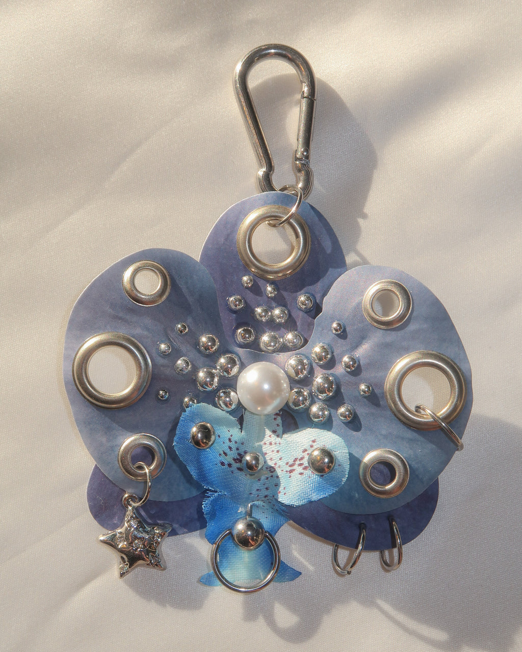 MIDNIGHT LOVE ORCHID Keychain