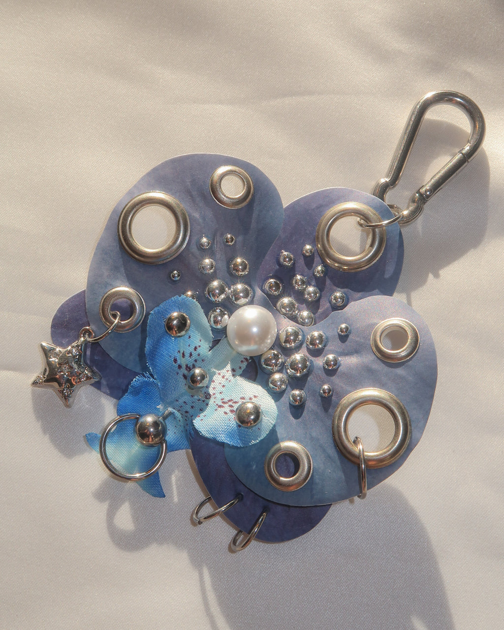 MIDNIGHT LOVE ORCHID Keychain