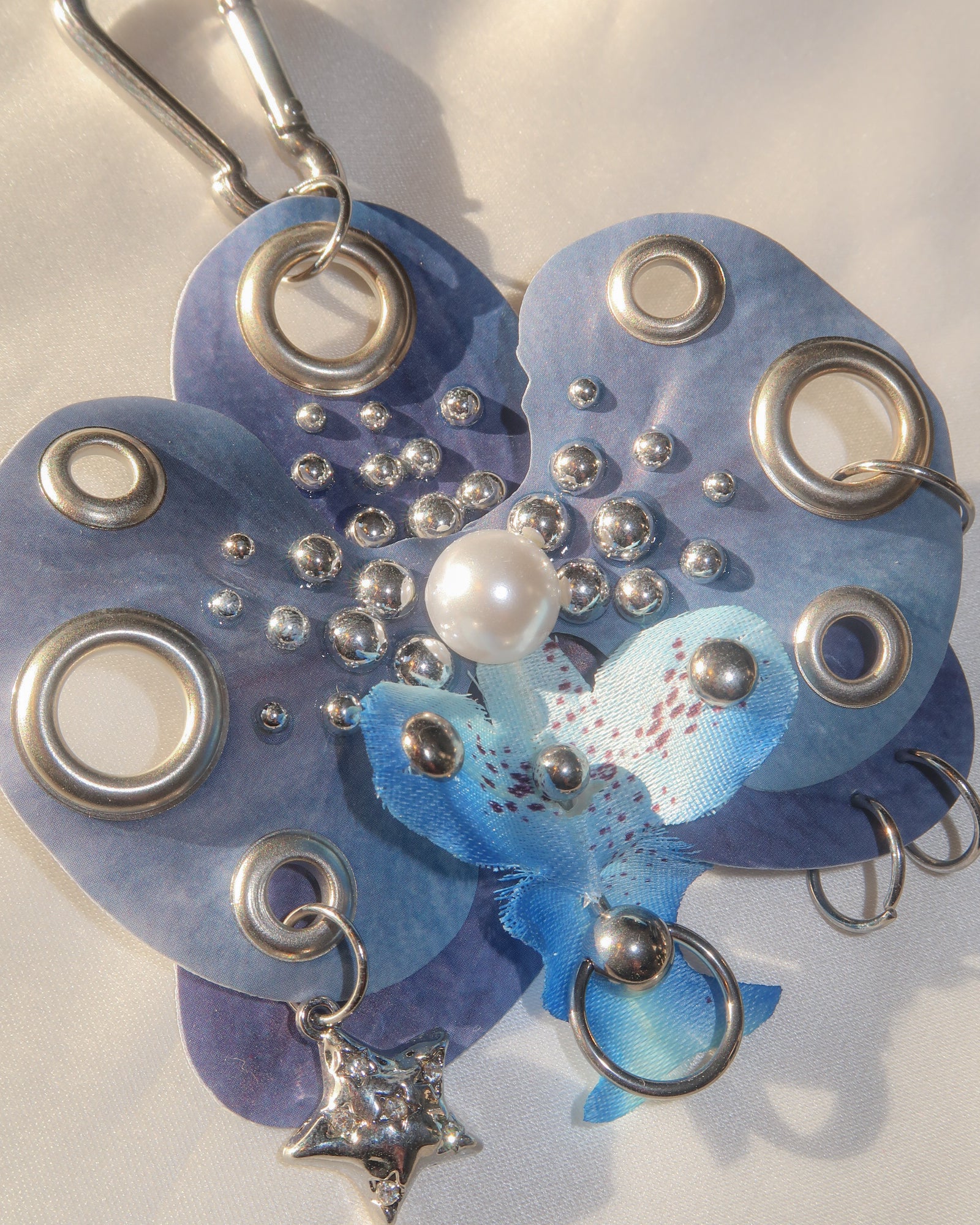 MIDNIGHT LOVE ORCHID Keychain