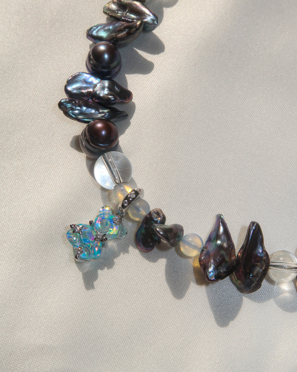 BLUE GUMMY BEAR Necklace