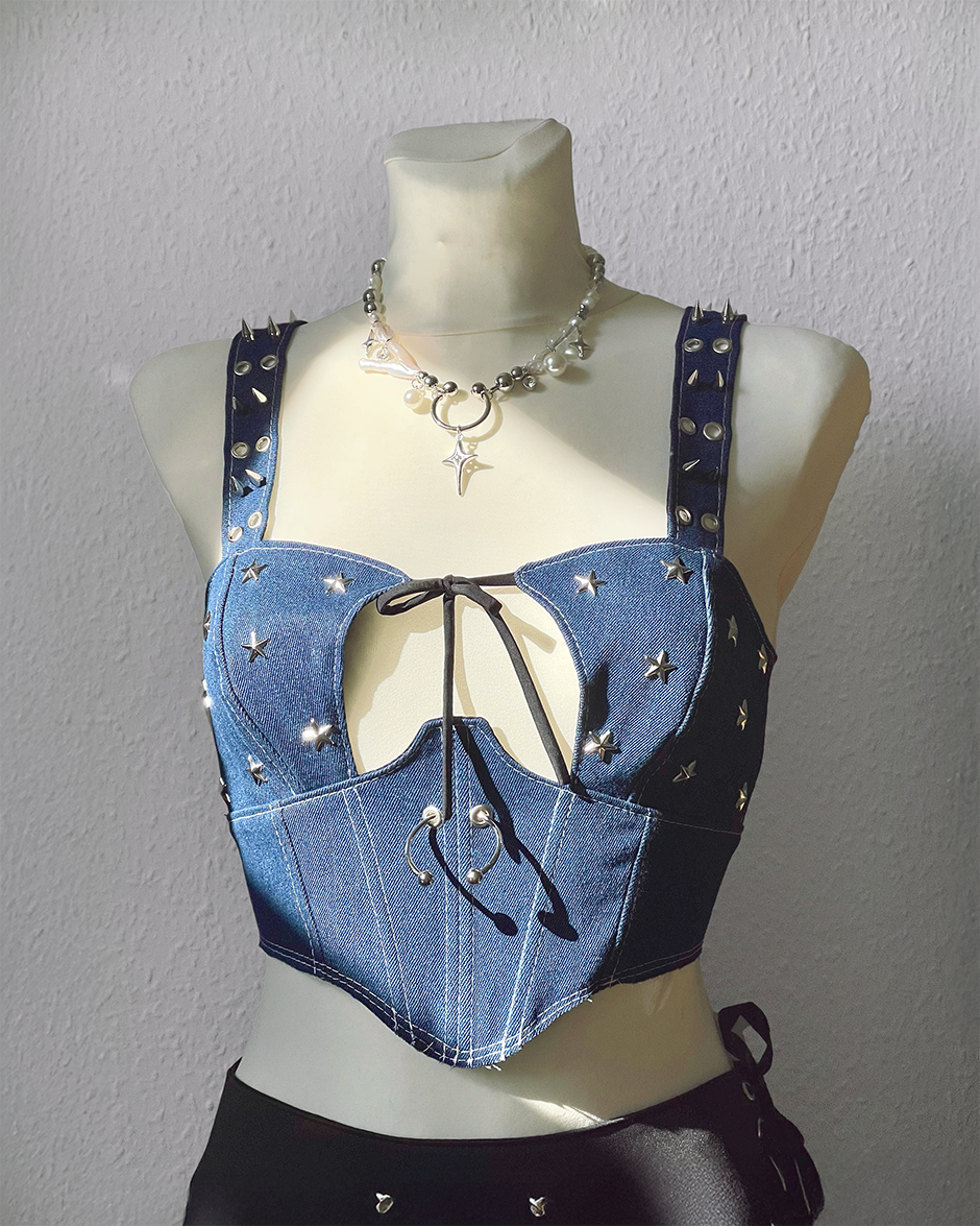 ZOÉ ROCKSTAR Corset Top