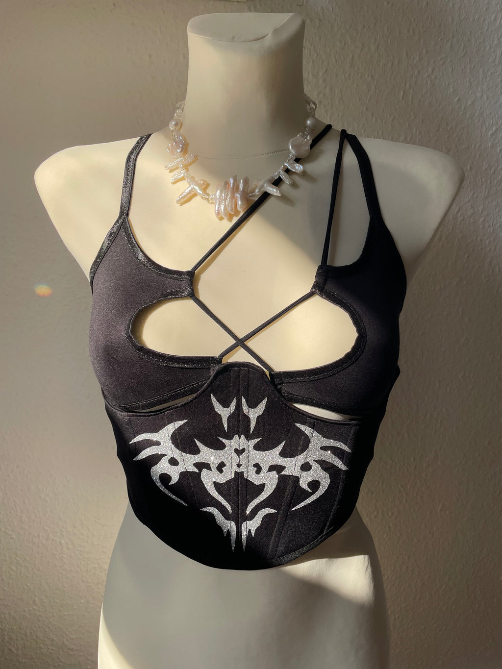 AESPA Underboob Corset Top