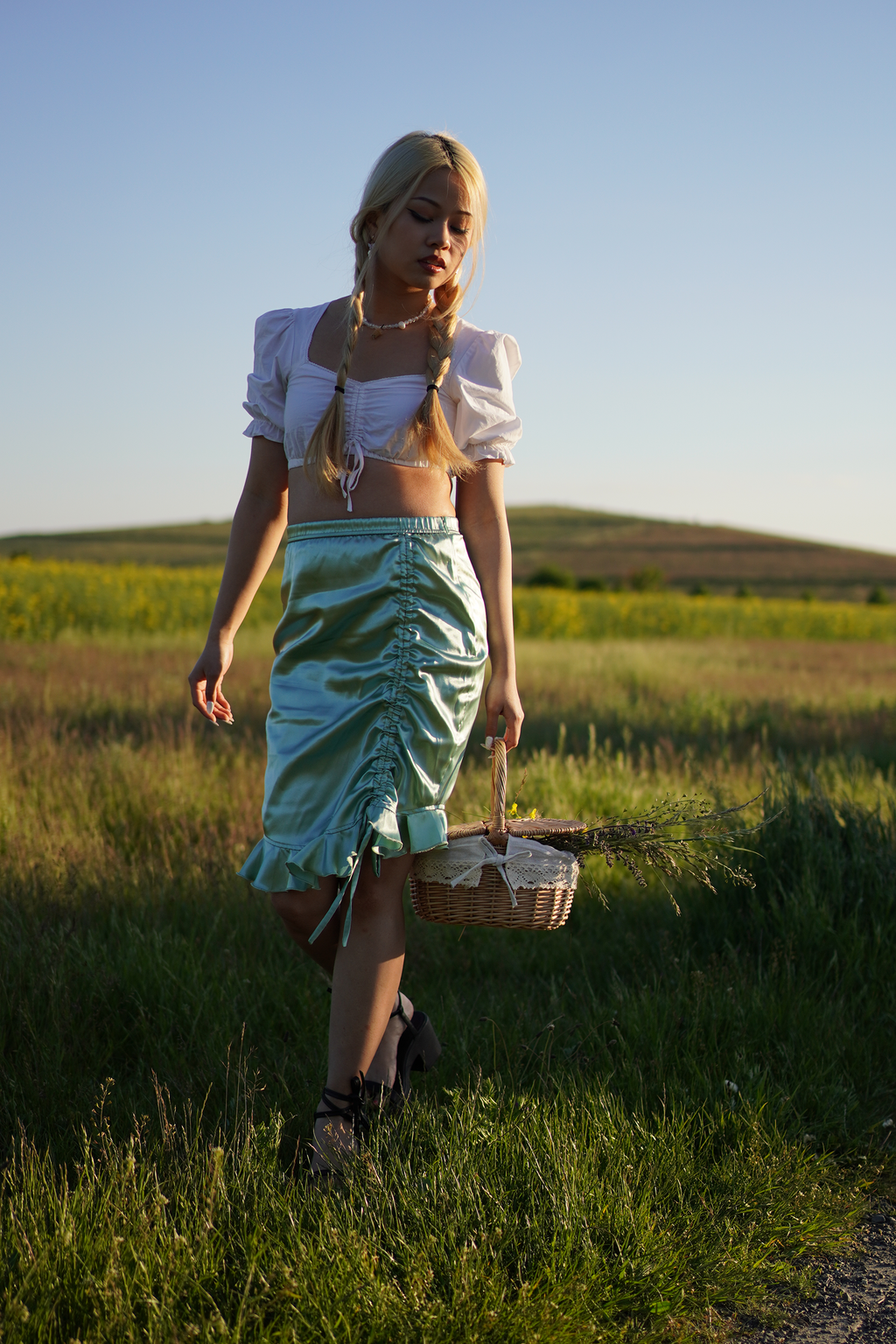 Hai Lyn Skirt - sage