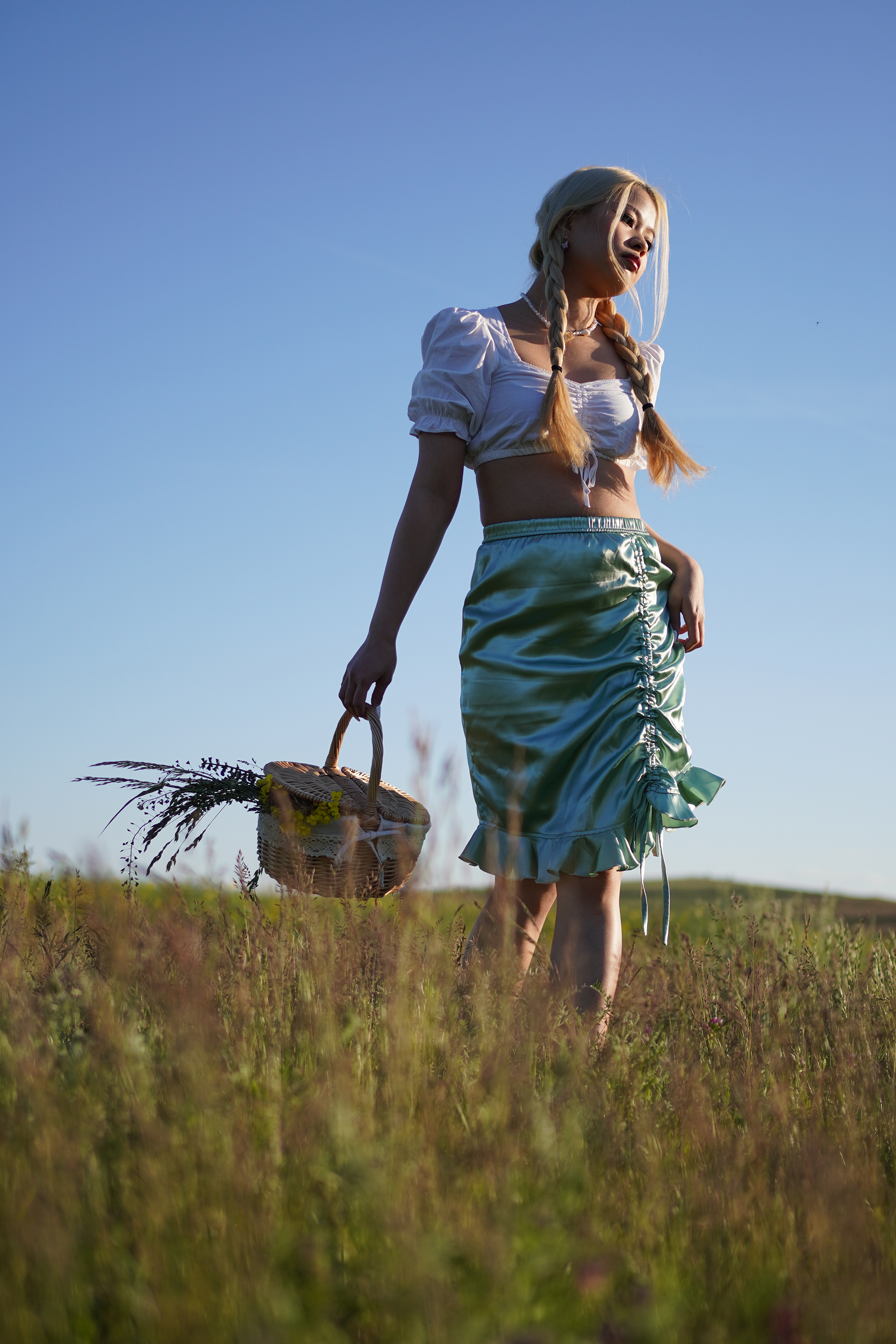 Hai Lyn Skirt - sage