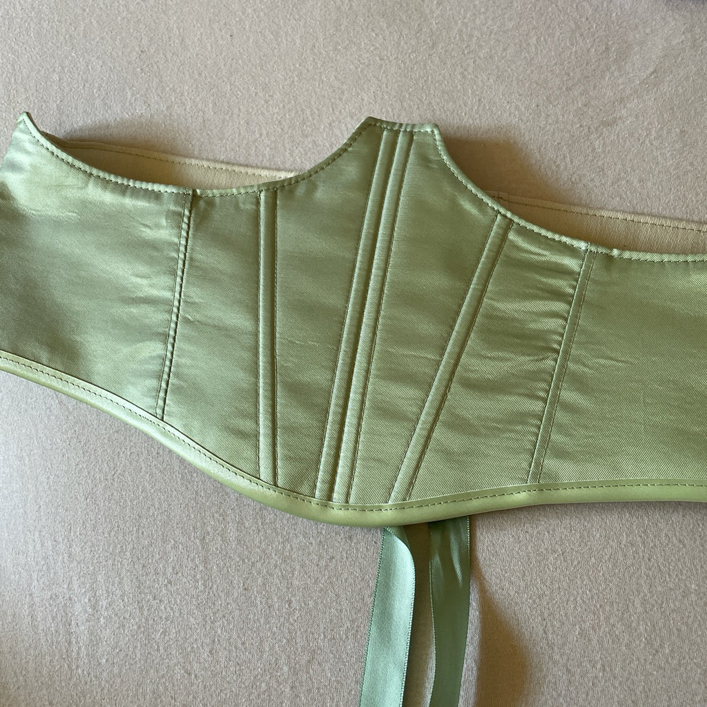 Pistachio Underboob Corset