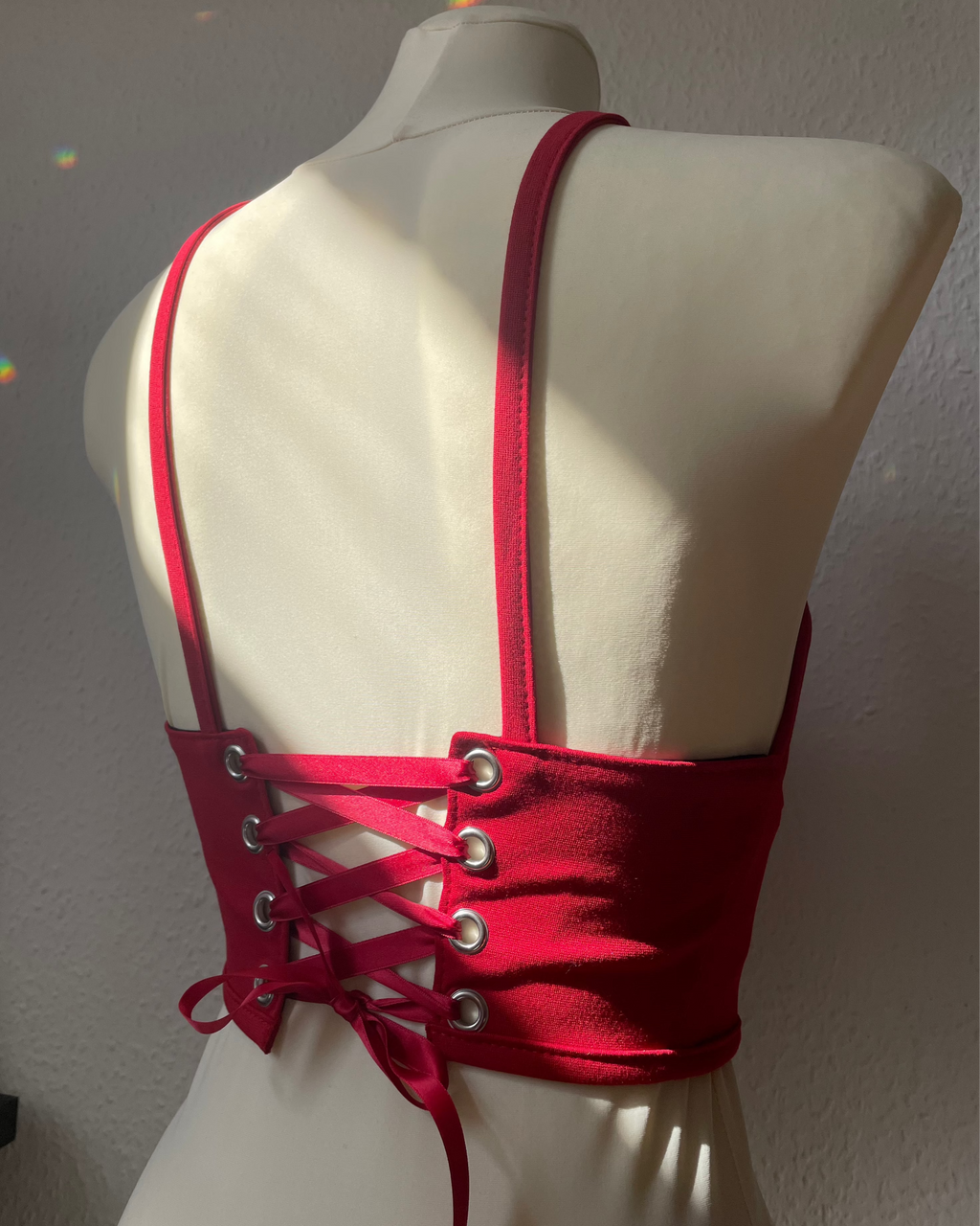 AESPA RED Corset Top