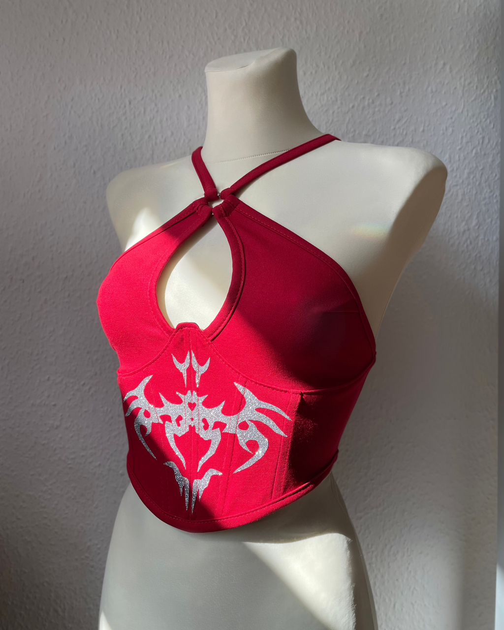 AESPA RED Corset Top